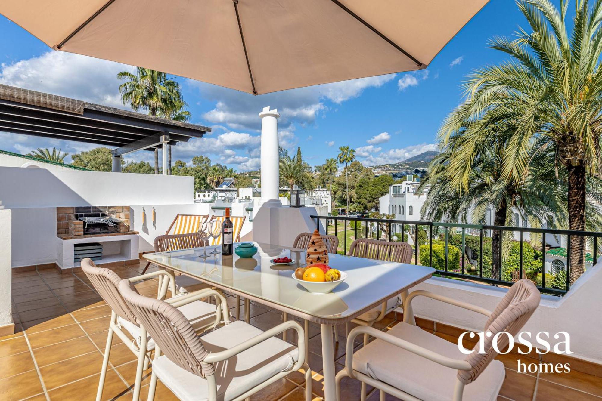 Chic Dream Home, Rooftop Bbq, 9 Pools, Golf Views *